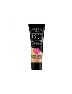 Astra fondotinta Soft Mat Foundation 16h Vanilla N° 04