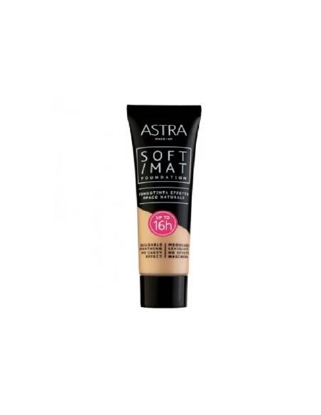 Astra fondotinta Soft Mat Foundation 16h Vanilla N° 04