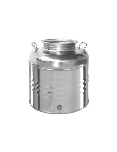 Olivari contenitore per Olio in Acciaio Inox 30 lt
