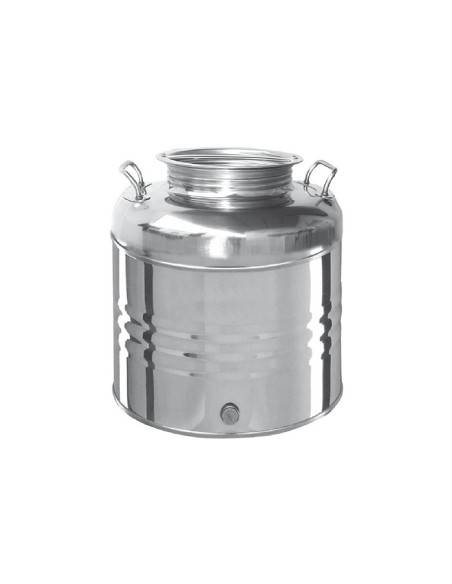 Olivari contenitore per Olio in Acciaio Inox 30 lt