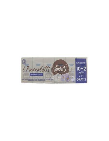 Tenderly fazzoletti Lino profumato 10 pz + 2 omaggio