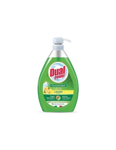 Dual Power gel concentrato per piatti Limone dispenser 1 Lt