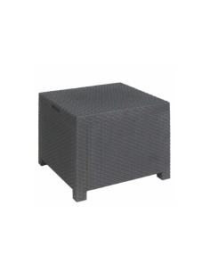Baule multiuso Artemide Rattan Antracite 59 x 59 x h45 cm