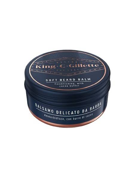King C Gillette balsamo delicato da barba 100 ml