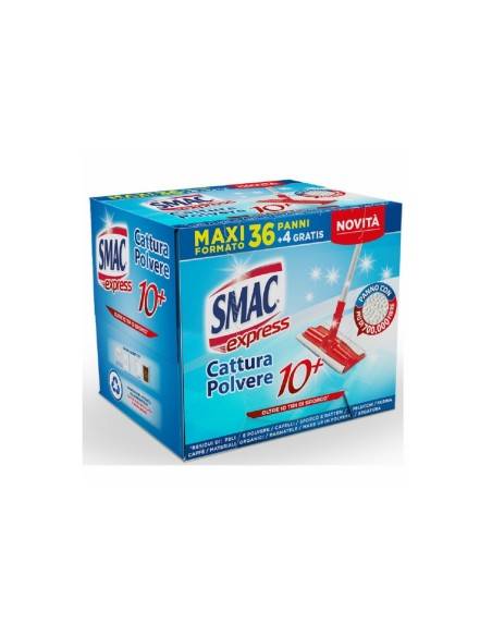 Smac Express panni cattura polvere 36 pz + 4 gratis
