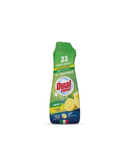 Dual Power gel lavastoviglie Limone 33 lavaggi 660 ml
