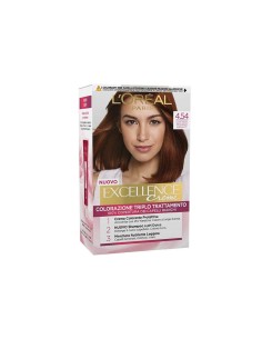 L'Oréal Excellence crema colorazione N° 4.54 Castano...