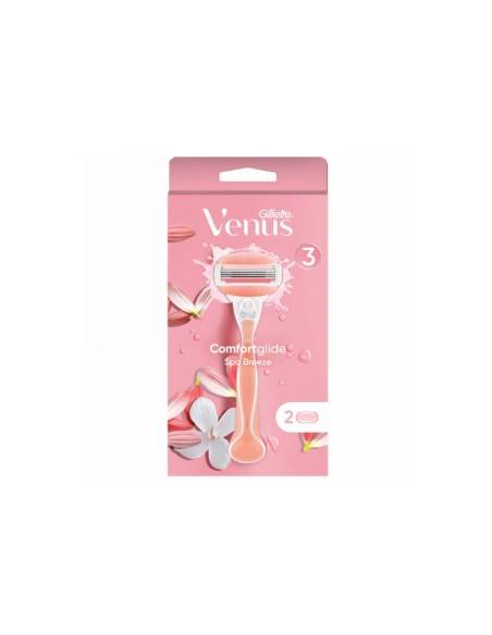 Gillette Venus Comfortglide Spa Breeze rasoio + 2 lame