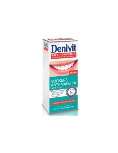 Denivit dentifricio sbiancante Anti-Macchia Smokers 50 ml