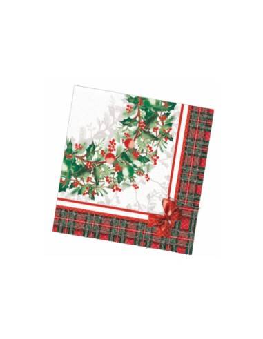 Bibo tovaglioli Natale 33 x 33 cm fantasia...