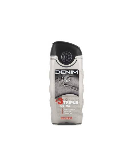 Denim docciaschiuma Triple Detox Black 250 ml