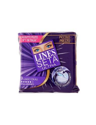 Lines Seta Ultra assorbenti ultra lungo con ali...