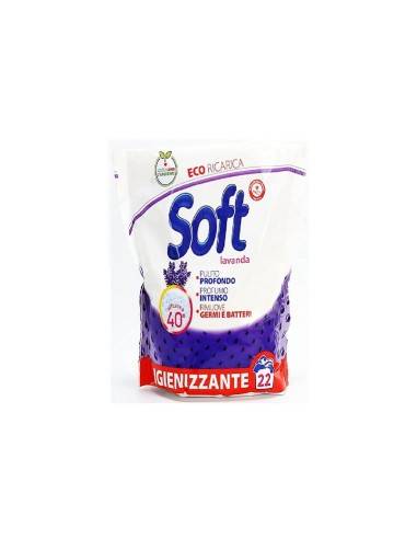 Soft ecoricarica lavatrice in polvere Lavanda...