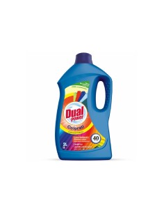 Dual Power detersivo liquido lavatrice Colorati 40 lavaggi