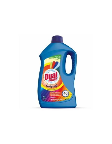 Dual Power detersivo liquido lavatrice Colorati 40 lavaggi
