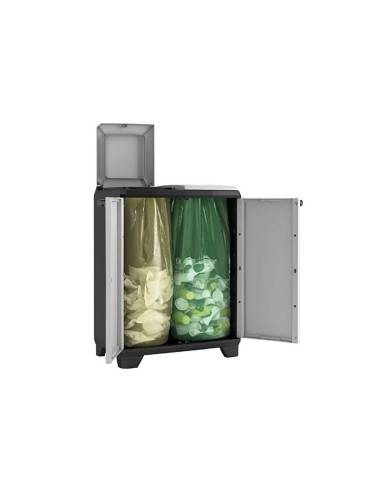 Armadio in resina Split Grigio per raccolta...