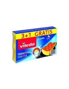 Vileda spugna Ondattiva Colors 3+1 gratis