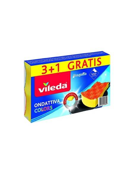 Vileda spugna Ondattiva Colors 3+1 gratis