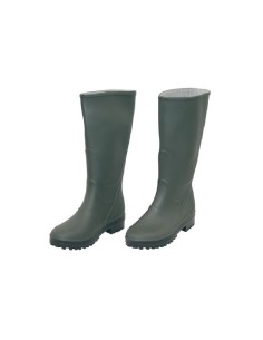 Stivali in PVC verdi ginocchio misura 42