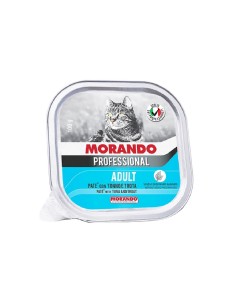 Morando Professional Gatto patè di Tonno e Trota 100 gr