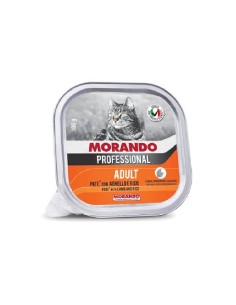 Morando Professional Gatto patè di Agnello e Riso 100 gr