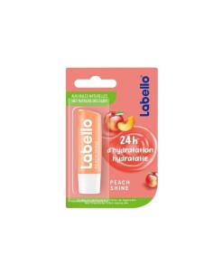 Labello Peach Shine balsamo labbra con Oli Naturali