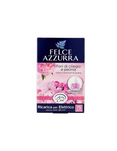 Felce Azzurra ricarica per diffusore elettrico Fiori di Ciliegio e Peonia 20 ml