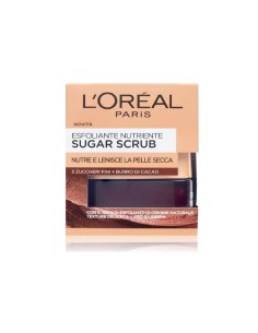 L'Oréal Sugar Scrub Zuccheri Fini e Burro di Cacao 50 ml
