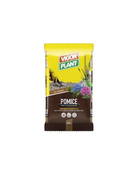 Vigorplant Pietra Pomice Inerte Naturale per terreno 8 -14 mm 20 lt