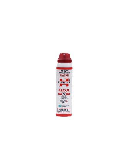 Sanitina spray igienizzante mani con oltre il 75% di Alcool 100 ml