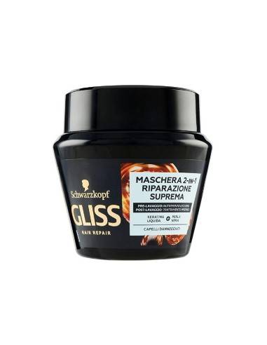Schwarzkopf Gliss maschera 2 in 1 Riparazione...