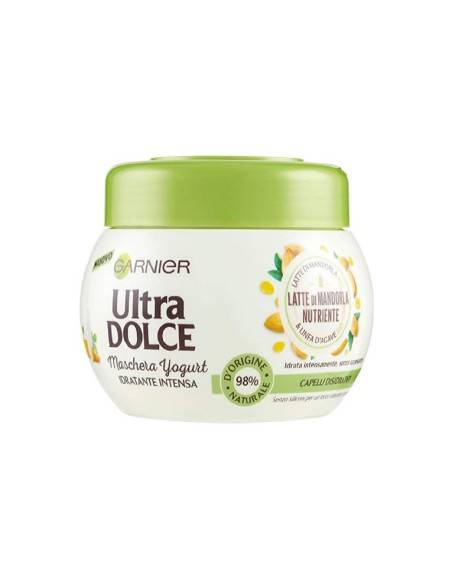 Garnier Ultra Dolce maschera Yogurt 3 in 1 Latte di Mandorla 300 ml