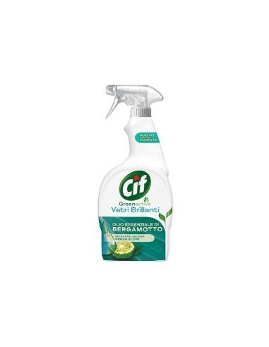Cif Greenactive Vetri Brillanti con Olio...