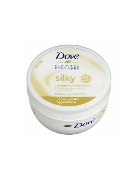 Dove crema corpo Silky vasetto 300 ml