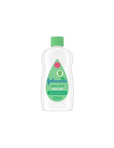Johnson's baby olio idratante con Aloe Vera 300 ml