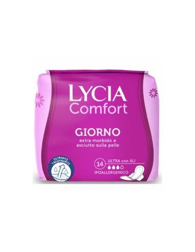 Lycia Comfort assorbente Giorno con ali extra...