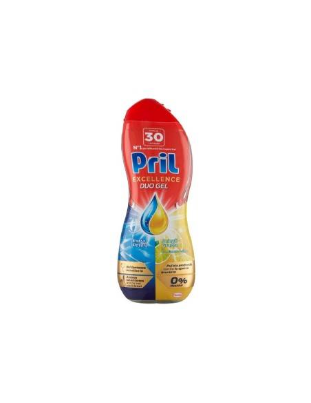 Pril Excellence Duo Gel lavastoviglie Limone e Lime 540 ml