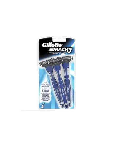 Gillette rasoi Mach3 confezione da 3 pz