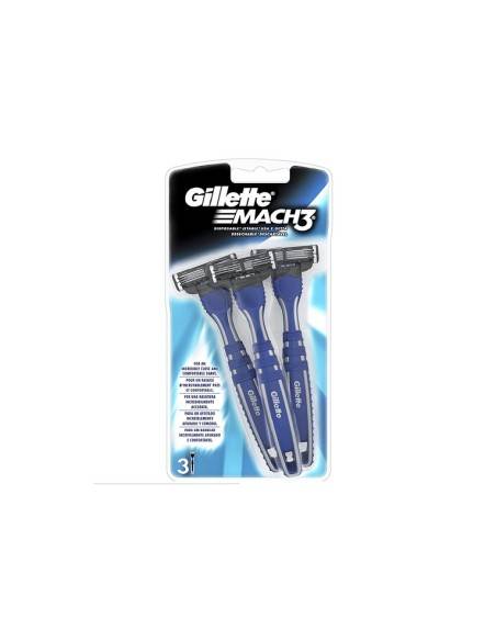 Gillette rasoi Mach3 confezione da 3 pz