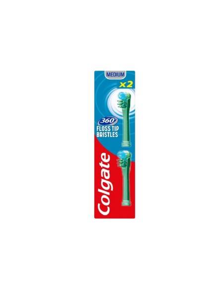 Colgate testine di ricambio per spazzolino Floss Tip Bristles 2 pz
