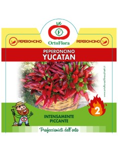 Ortoflora pianta Peperoncino Yucatan vaso 14 cm