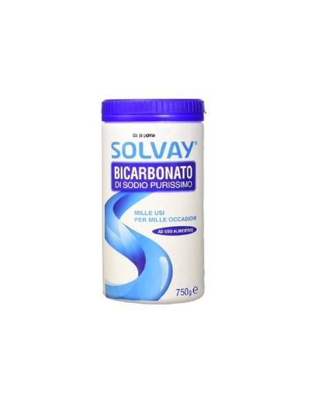 Solvay Bicarbonato di Sodio purissimo ad uso alimentare 750 gr