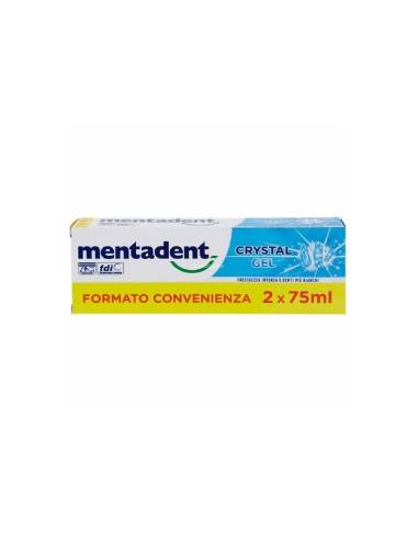 Mentadent dentifricio Crystal Gel formato...
