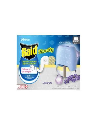 Raid Family elettrodiffusore + liquido Lavanda...