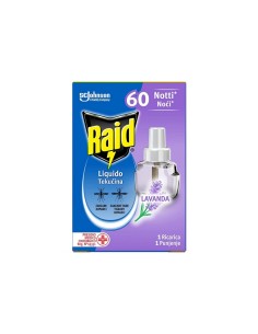 Raid Family liquido ricarica Lavanda 60 notti
