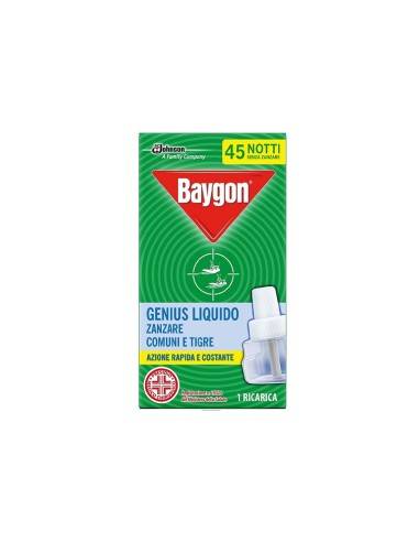 Baygon Genyus liquido ricarica 45 notti
