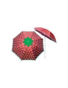 Ombrellone spiaggia frutta Fragola diametro 180 cm