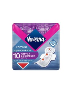 Nuvenia assorbente sottile notte Goodnight+ con ali 10 pz