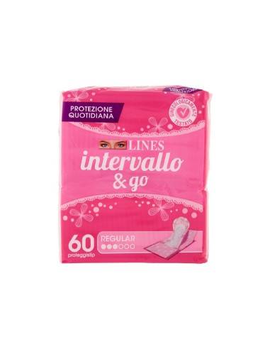 Lines Intervallo & Go assorbente Regular 60 pz