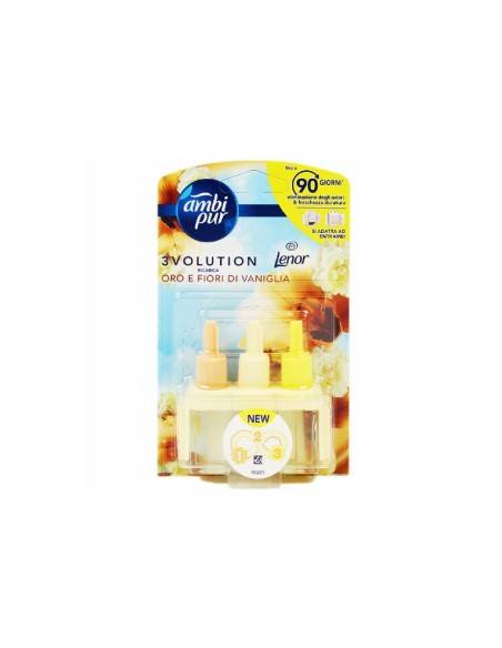 Ambi Pur 3Volution ricarica per diffusore elettrico Oro e Fiori di Vaniglia
